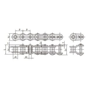 poľnohospodárske valčekové reťaze