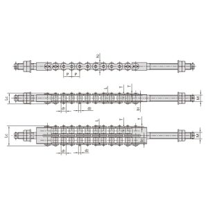 reťaz na parkovanie áut