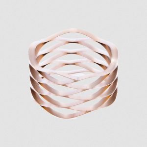 viacotáčkové vlnové pružiny bez podložkových koncov