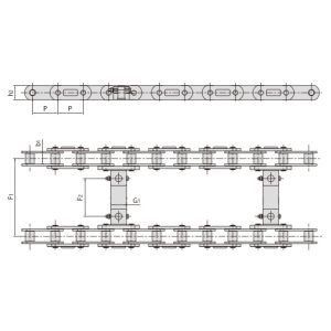 stavebné stroje na výstavbu ciest dopravný reťaz