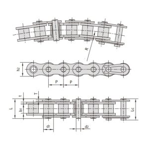bočný reťazový oblúk