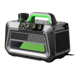 vzduchom chladená vákuová pumpa