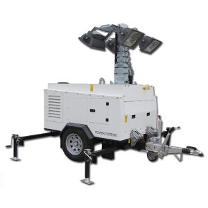 hydraulický zdvih mobilný dieselový halogénový svetelný stožiar