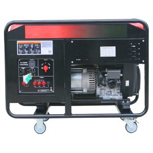 jednofázový a trojfázový benzínový generátor s rovnakým výkonom