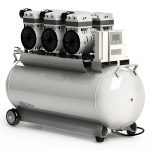 zubný elektrický bezolejový vzduchový kompresor