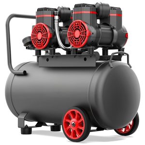 dvojhlavý bezolejový vzduchový kompresor