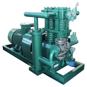 Kompresor na vykládku LPG z nákladného vozidla