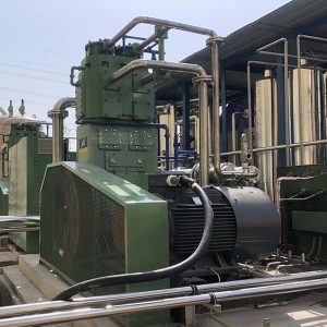 bezolejový argónový kompresor