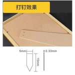 pneumatická klincovačka na rámovanie obrazov