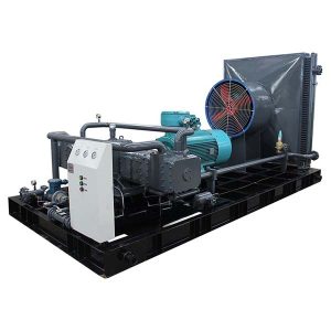 kompresor zemného plynu namontovaný na podvozku