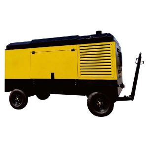 ťahateľný dieselový rotačný skrutkový vzduchový kompresor