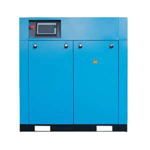 vzduchový kompresor so skrutkovým prevodom s premenlivou frekvenciou