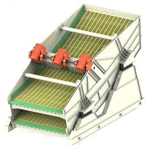 banánový vibračný sit