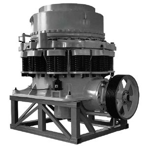 pružinový kužeľový drvič